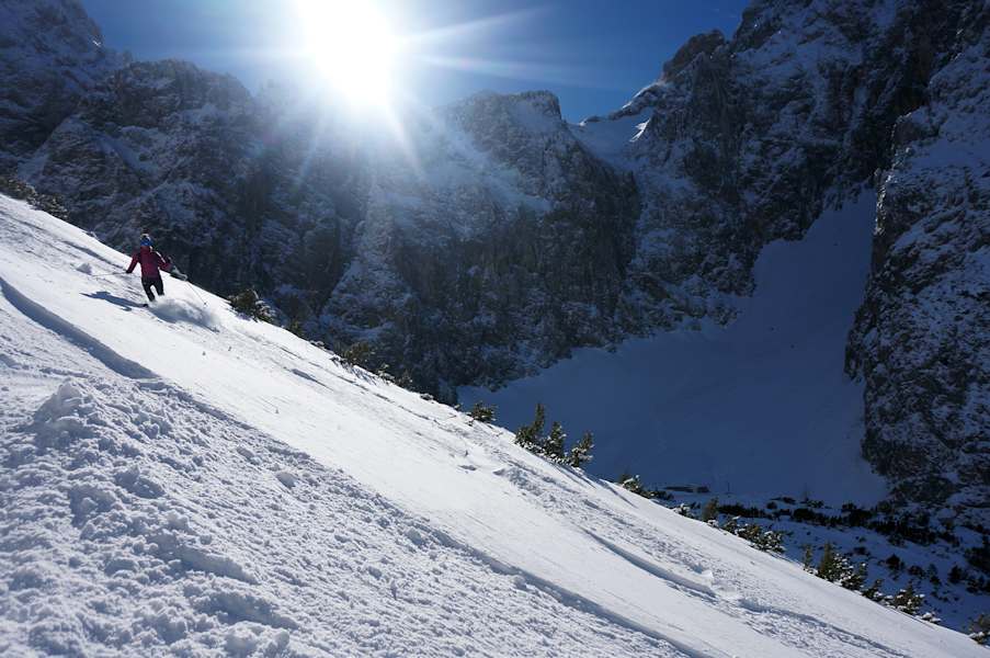 Unterwegs am Dammkar, Bayern