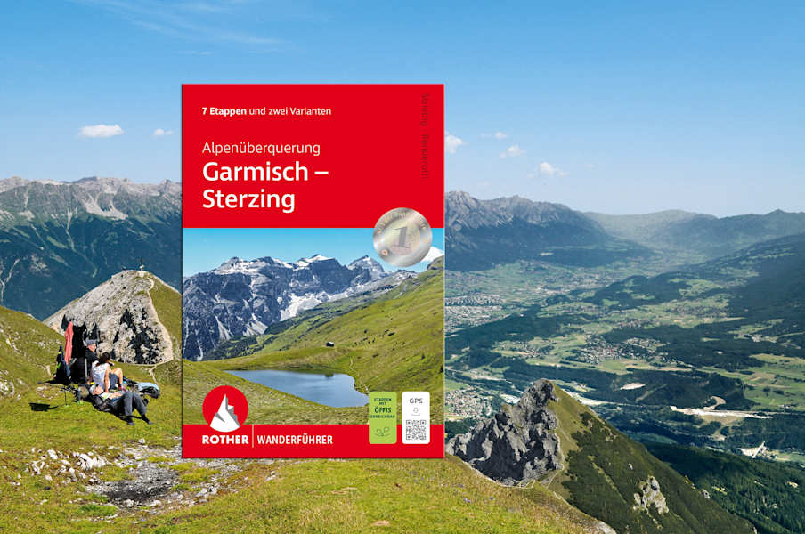 Rother Wanderführer „Alpenüberquerung Garmisch - Sterzing“