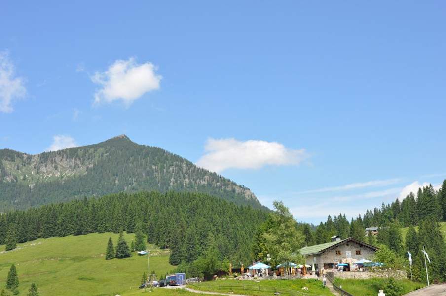Albert-Link-Hütte in den Bayerischen Voralpen