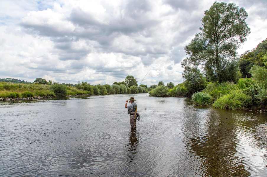 Fliegenfischen in der Ruhr (Nordrhein-Westfalen)