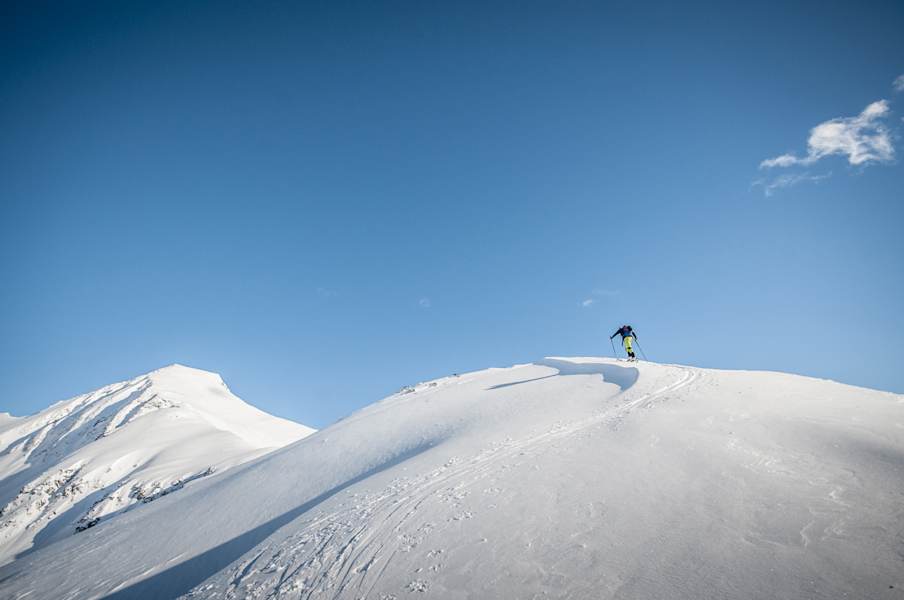 Skitouren im Romsdalen, Norwegen