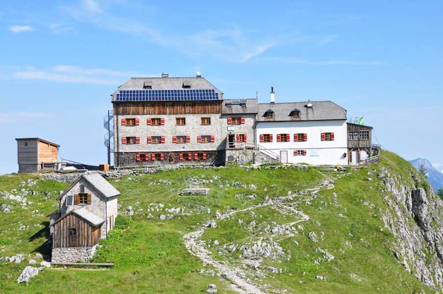 Watzmannhaus in den Berchtesgadener Alpen