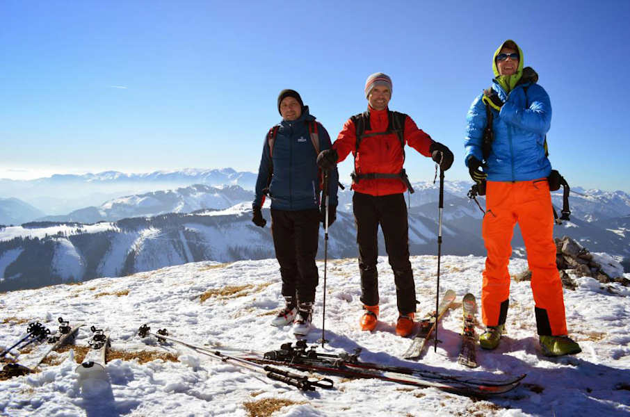 Am Gipfel des Terzer Göller