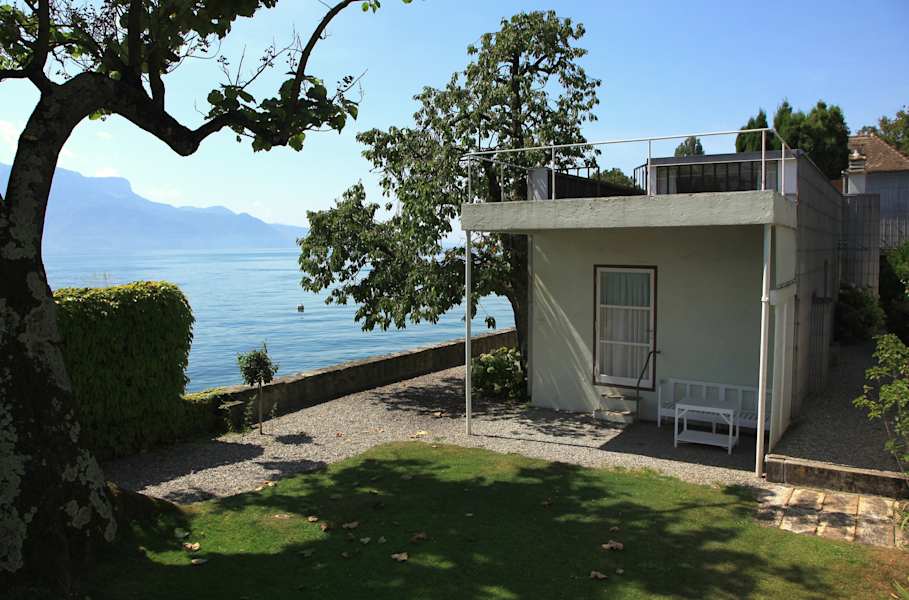 Villa „Le Lac“ (1923) am östlichen Ufer des Genfersees