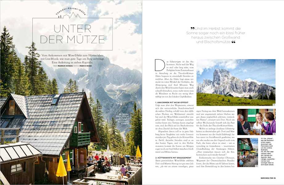 Zu Besuch auf der Theodor-Körner-Hütte