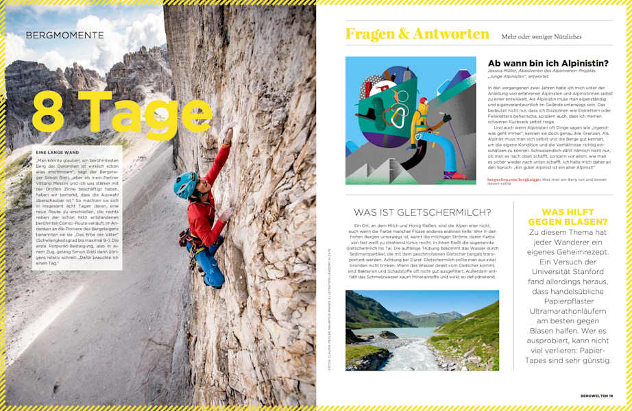 Bergwelten Magazin: Bergmomente