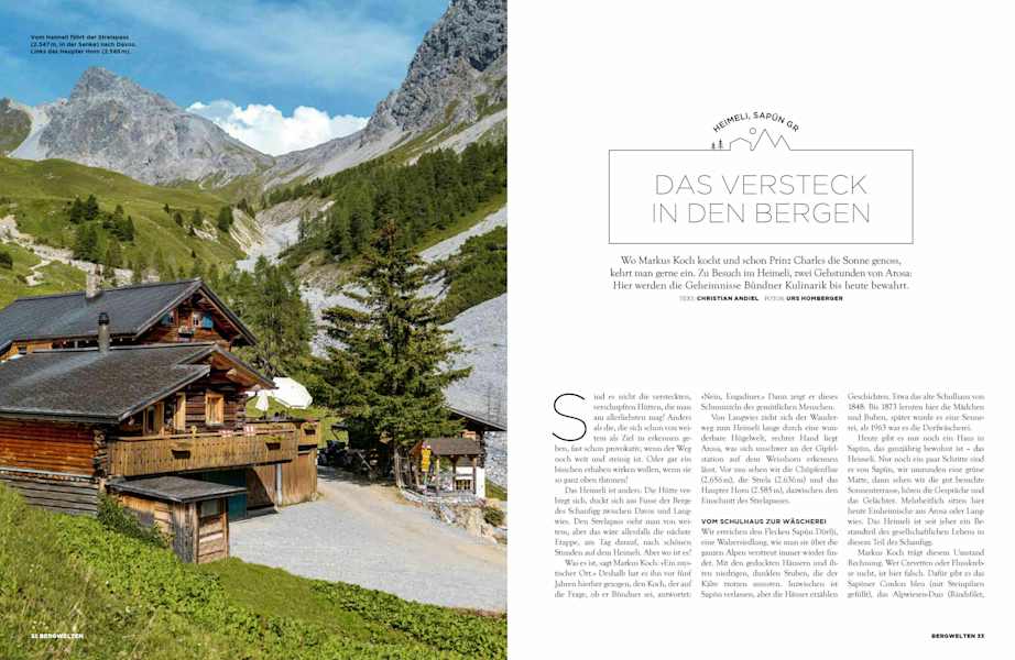 Bergwelten Magazin: Zu Besuch im Heimeli
