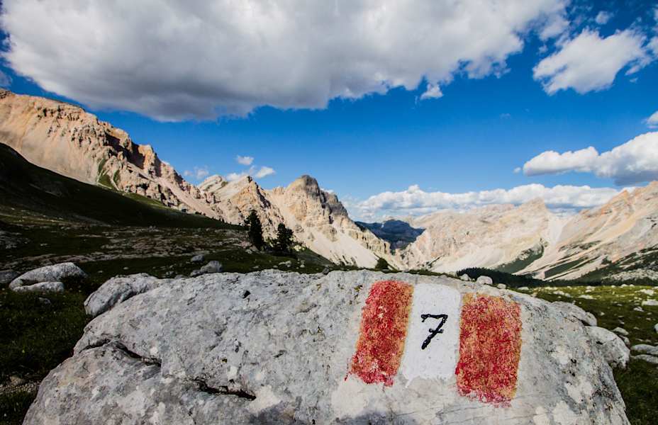 Hochfläche Fanes am späten Nachmittag