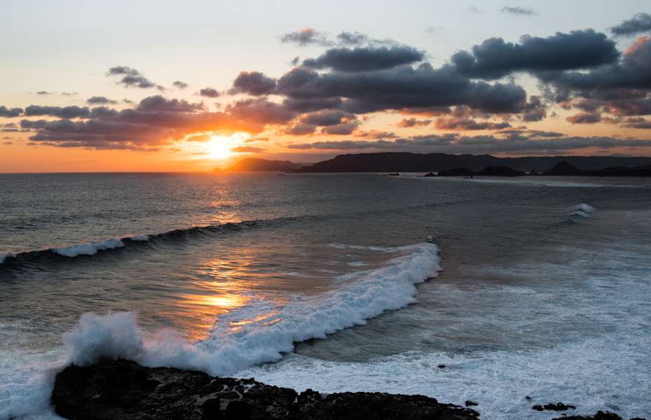 Sonnenuntergang auf Java