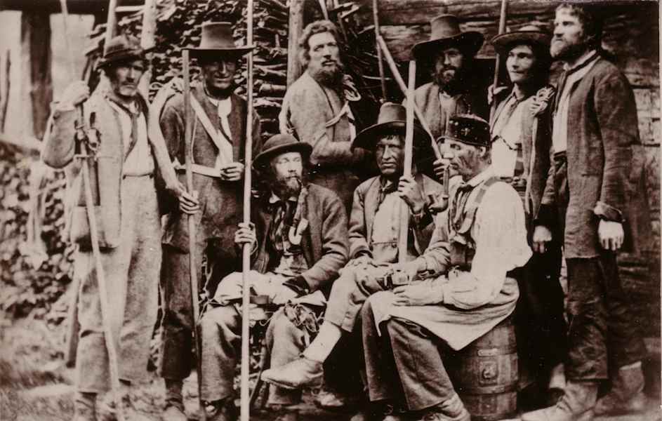 Die Kalser Bergführer im Jahr der Vereinsgründung, 1869