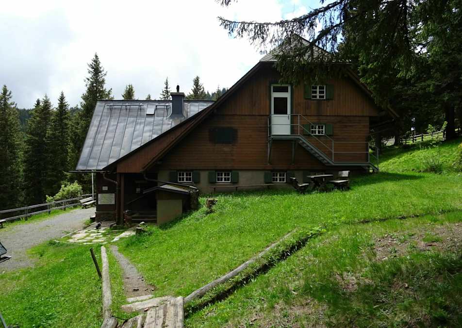Die Grünangerhütte liegt auf der Koralpe