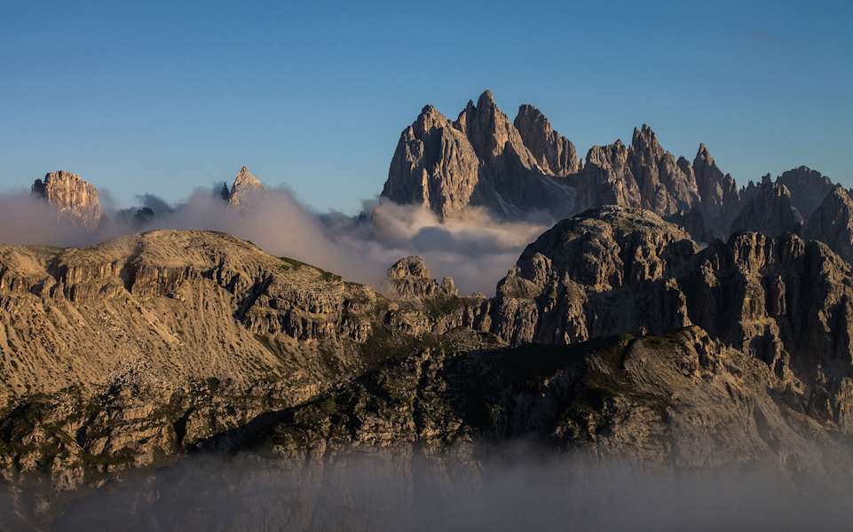 Blick von der Auronzohütte