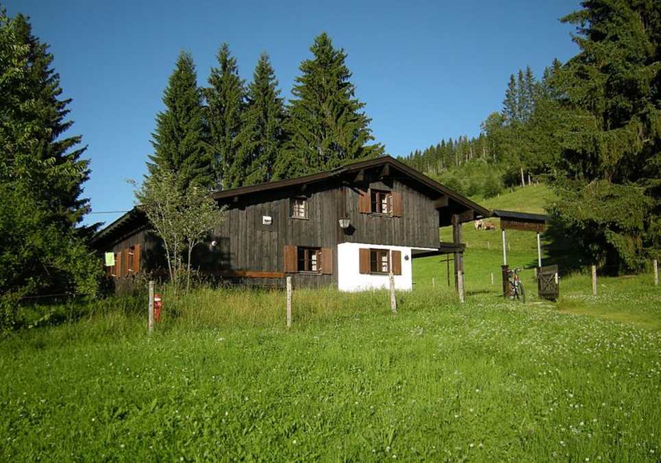 Das Alte Höfle in den Allgäuer Alpen ist in Besitz der DAV Sektion Neu-Ulm.