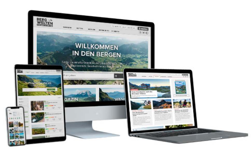 Bergwelten eine Million Unique User