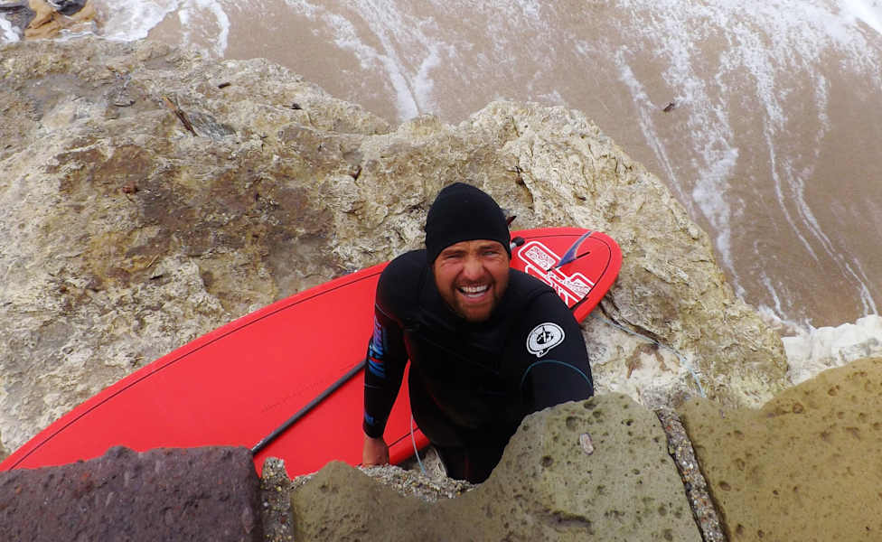 Auf der Saalach - letzter Schwall bei Schneitzelreuth