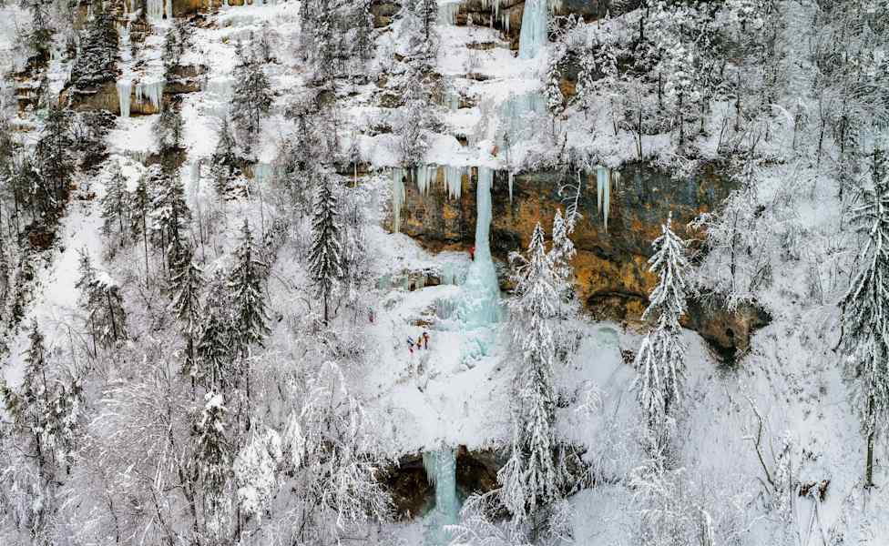 Eisklettern Ferlach Kärnten