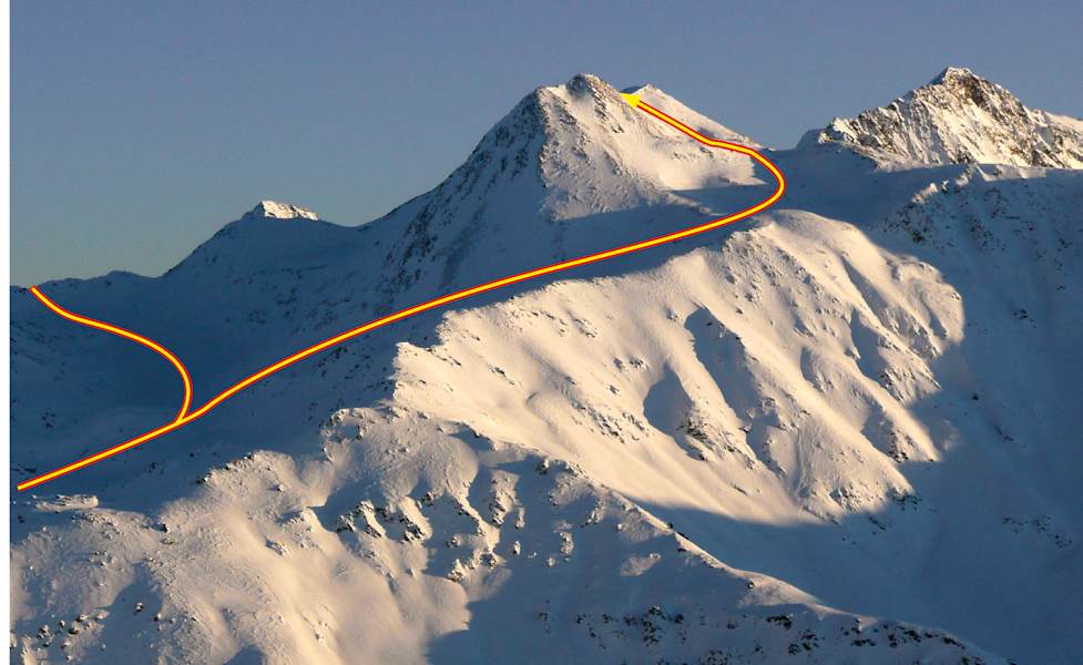 Kalser Böses Weibele, 3.121 m