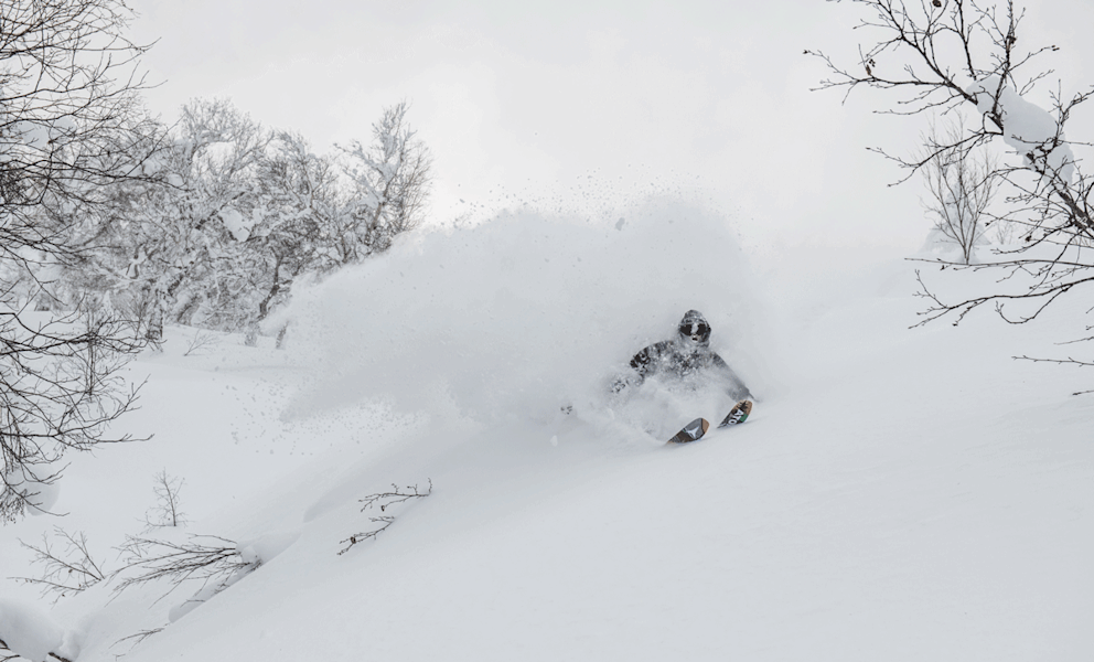 Wenn man vor lauter Schnee die Sicht verliert, dann vertraut man einfach auf sein Gefühl