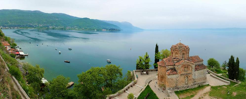 Mountainbike Ohridsee Mazedonien Bergwelten