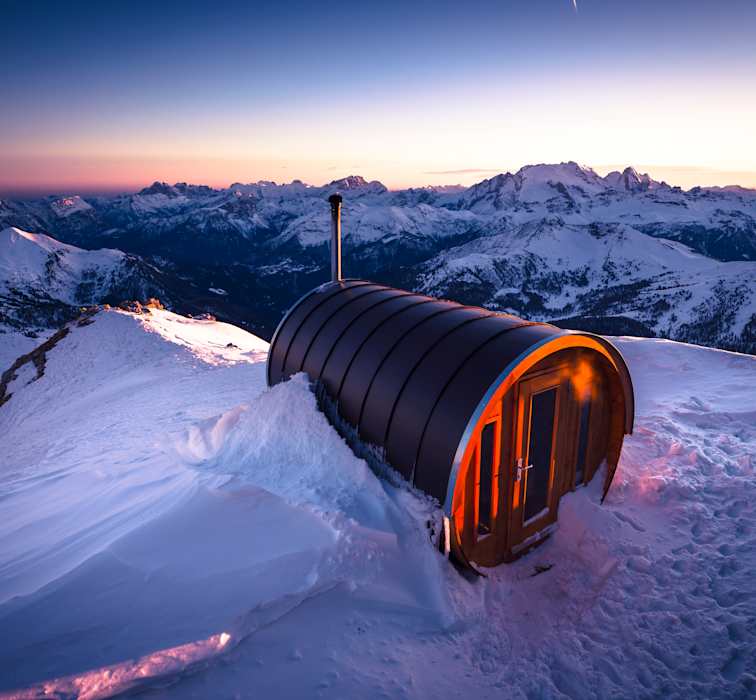 Sauna Rifugio Lagazuoi