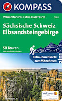 Kompass Wanderführer Sächsische Schweiz - Elbsandsteingebirge