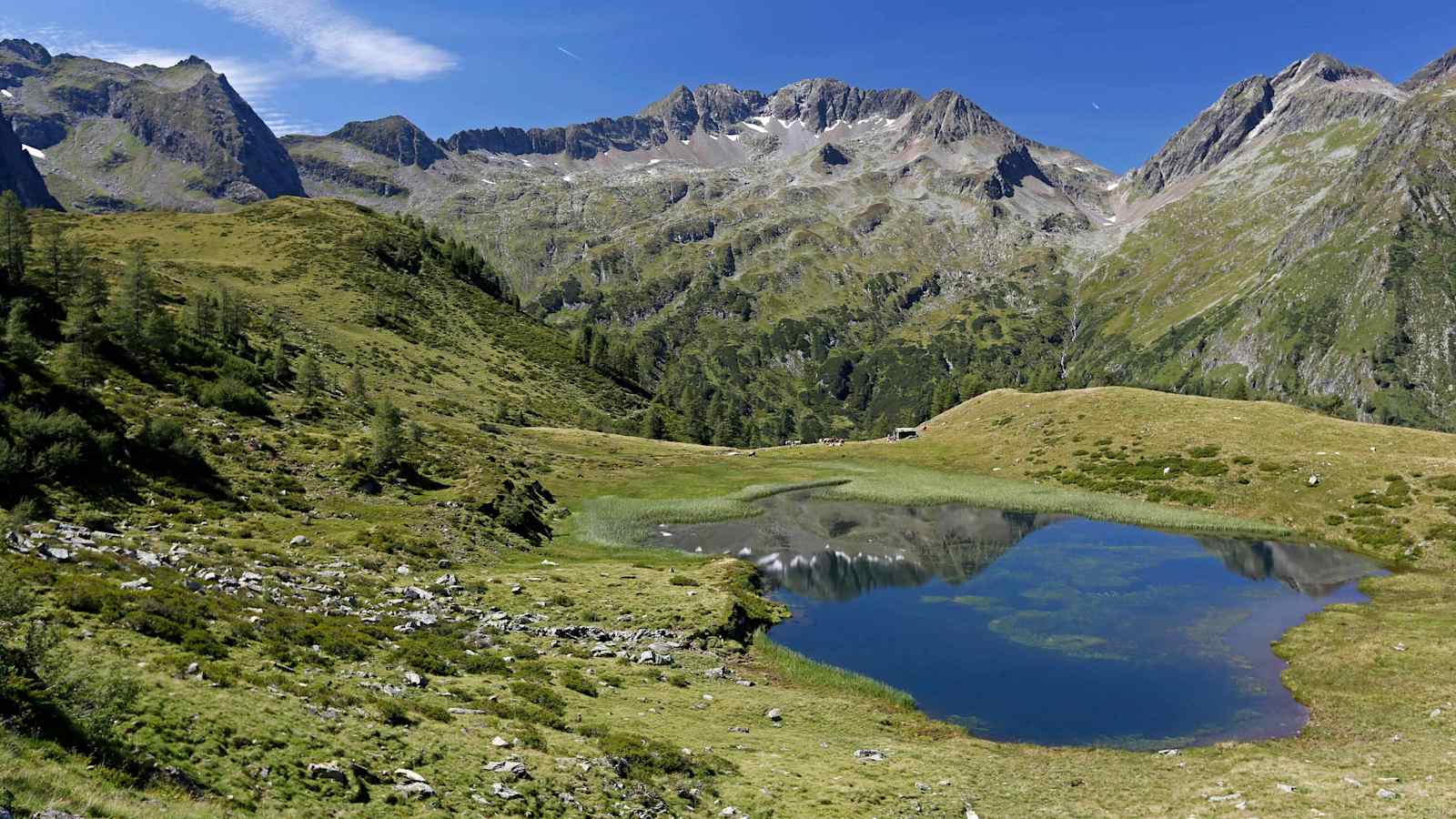 Der Lemperkarsee in den Niederen Tauern