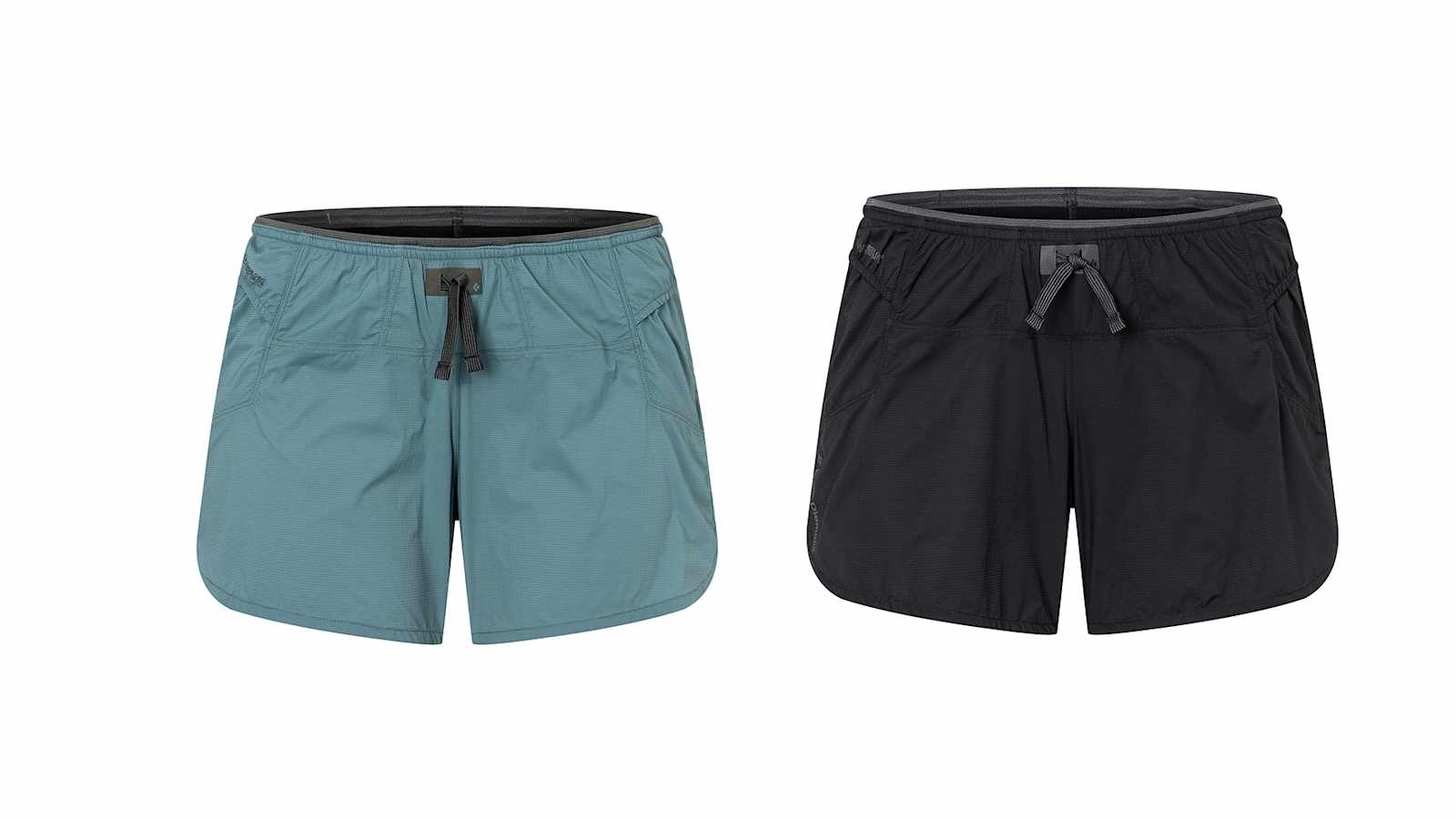 Die Black Diamond Sprint Short besteht aus elastischem Nylon-/Elastan-Gewebe mit DWR-Behandlung.