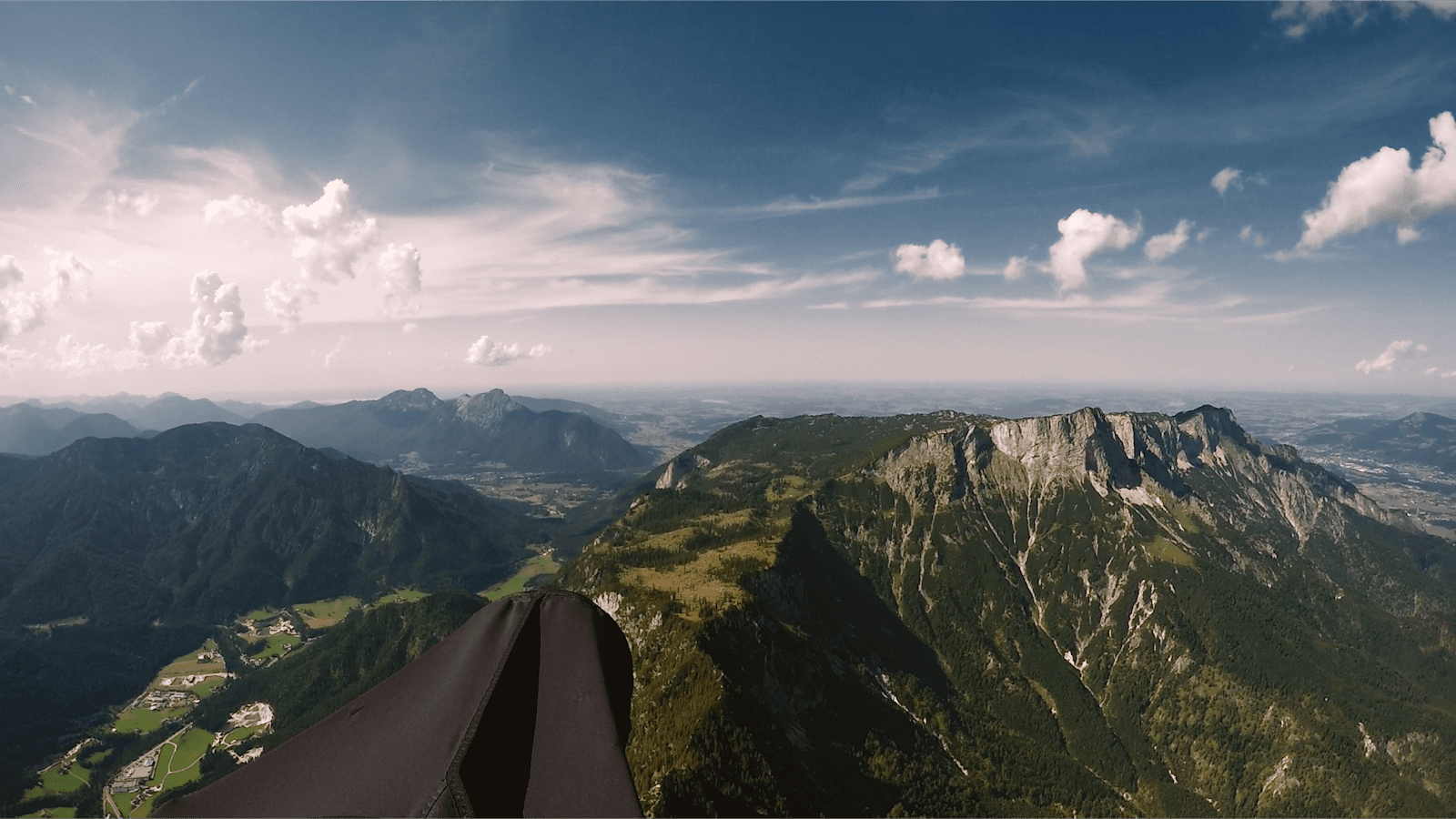 Christian Lobensommer hoch über dem Steinernen Meer