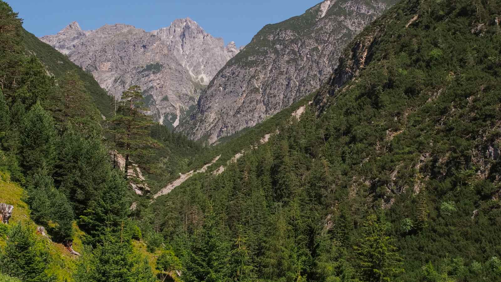 So kommt der Kaiserschmarrn auf die Hütte: Antransport der Lebensmittel, zuerst im Traktor, dann mit der Materialseilbahn