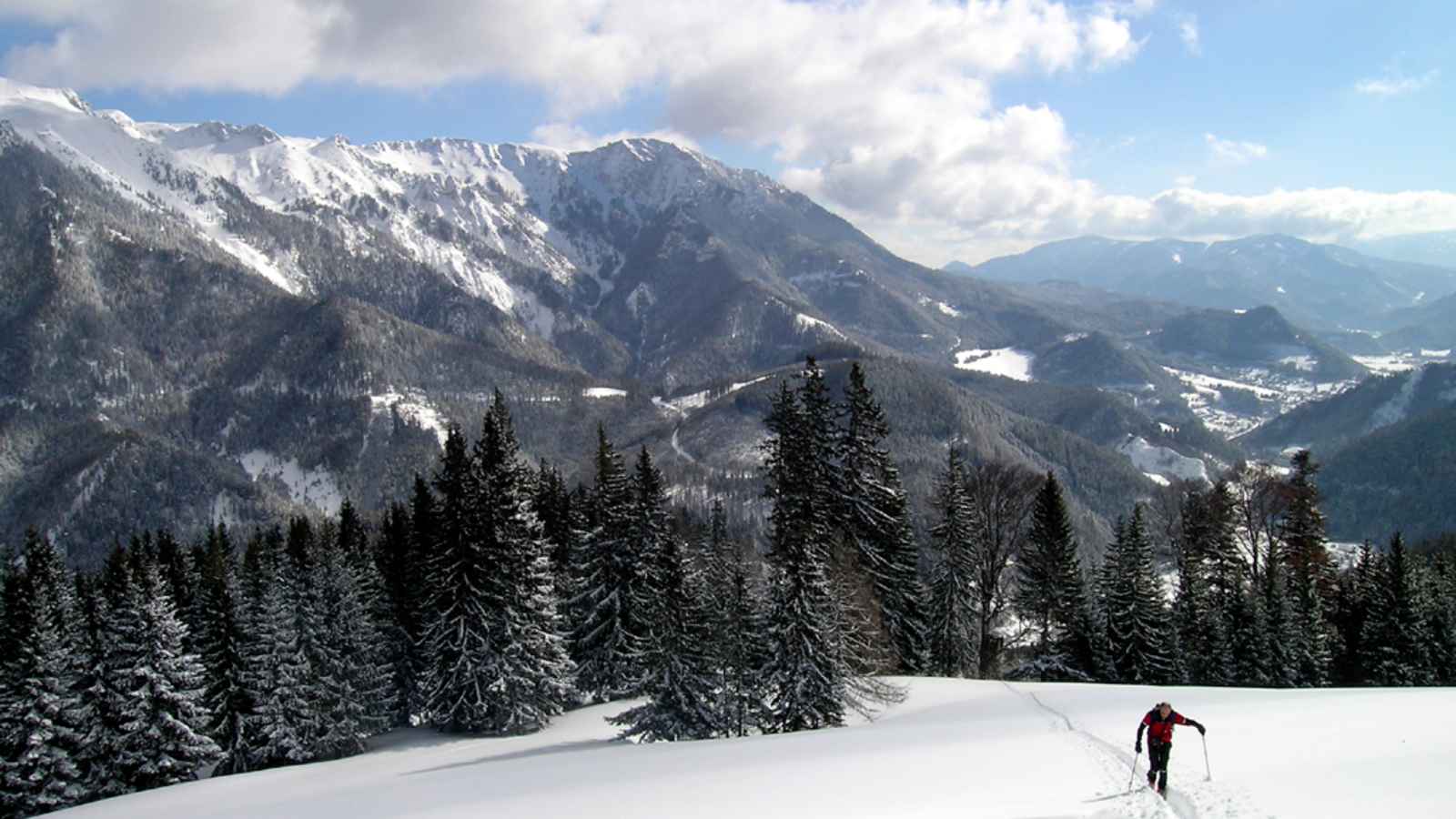 Der Aufstieg auf den Blahstein/Schneealpe-Hinteralm 