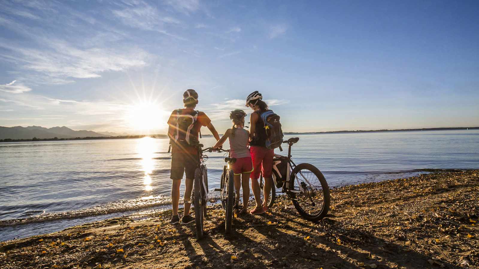 eBiker in der Region Chiemsee-Chiemgau in Oberbayern