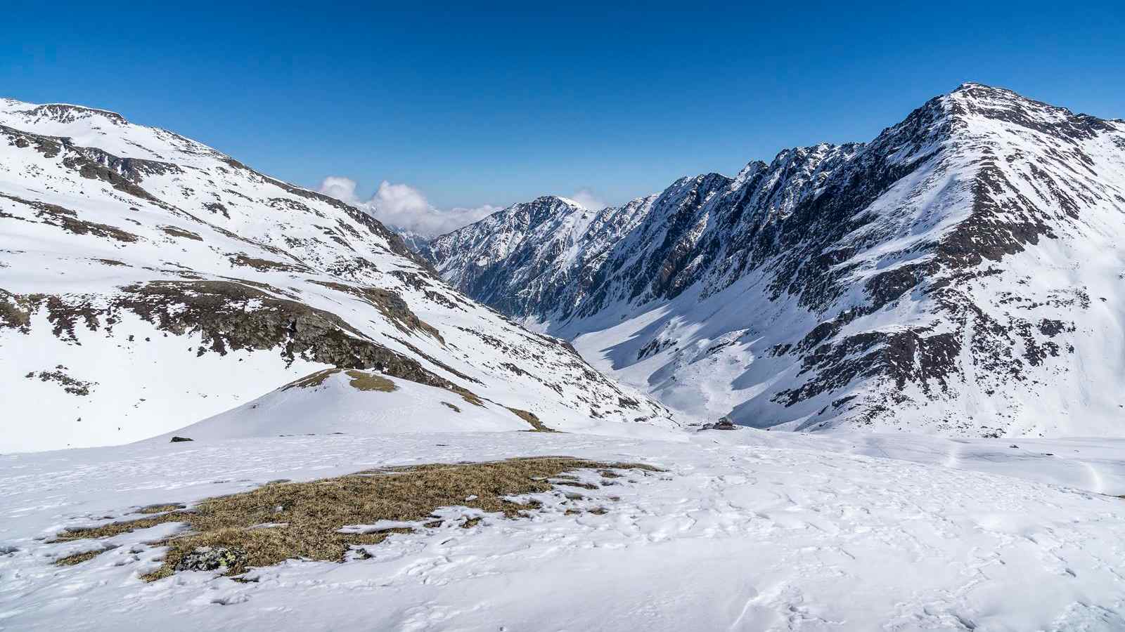 Schneeschuhtour Pforzheimer Hütte, Stubaier Alpen, Tirol