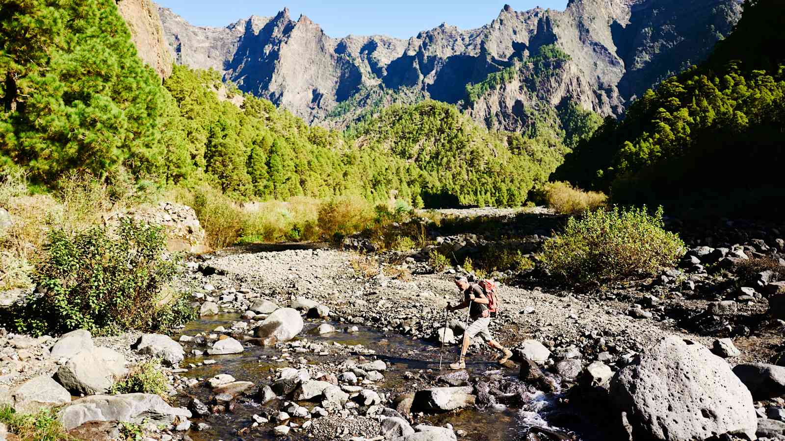 Talboden der Caldera de Taburiente