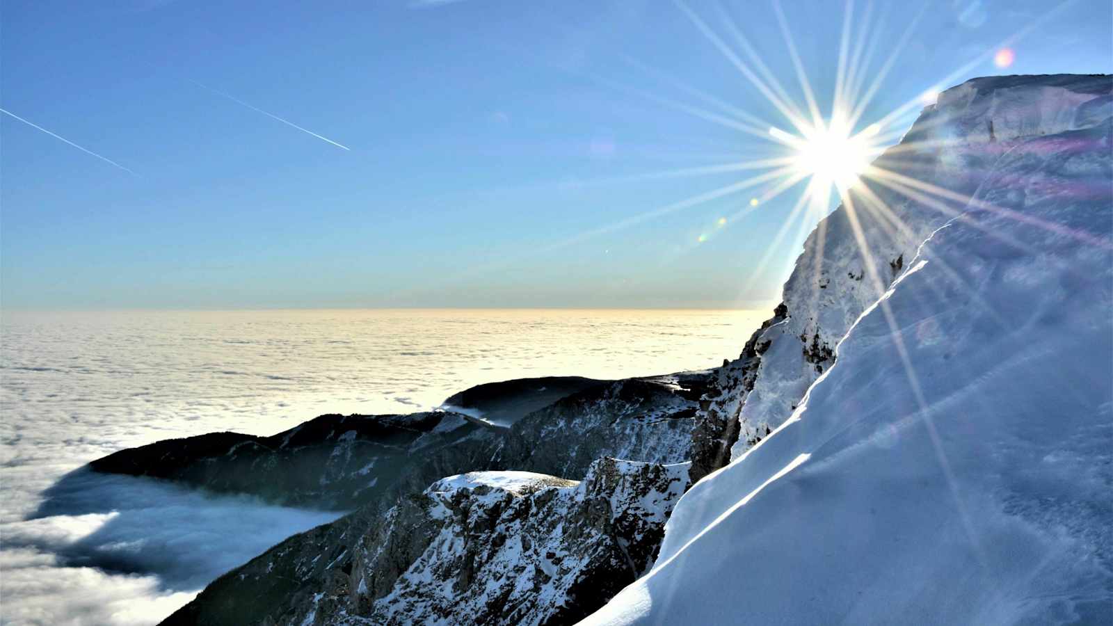 Der Schneeberg: Der höchste Berg Niederösterreichs im winterlichen Gewand