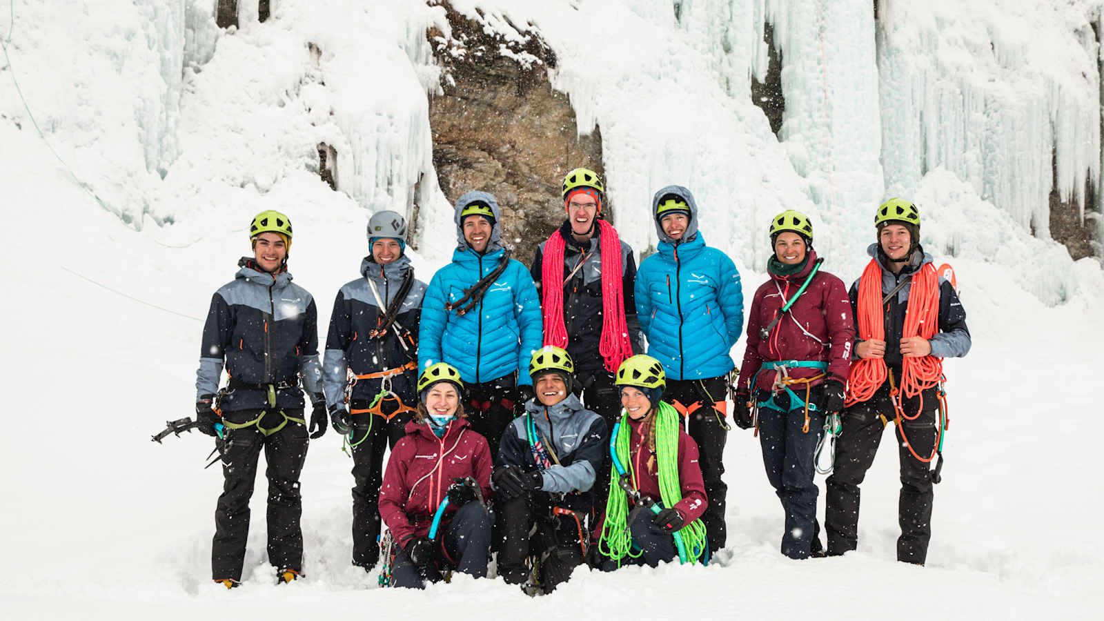 Das Team der Jungen Alpinisten