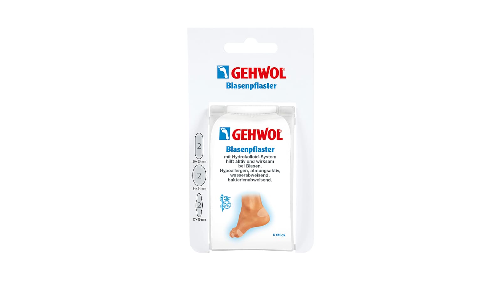 Blasenpflaster gehwol packshot