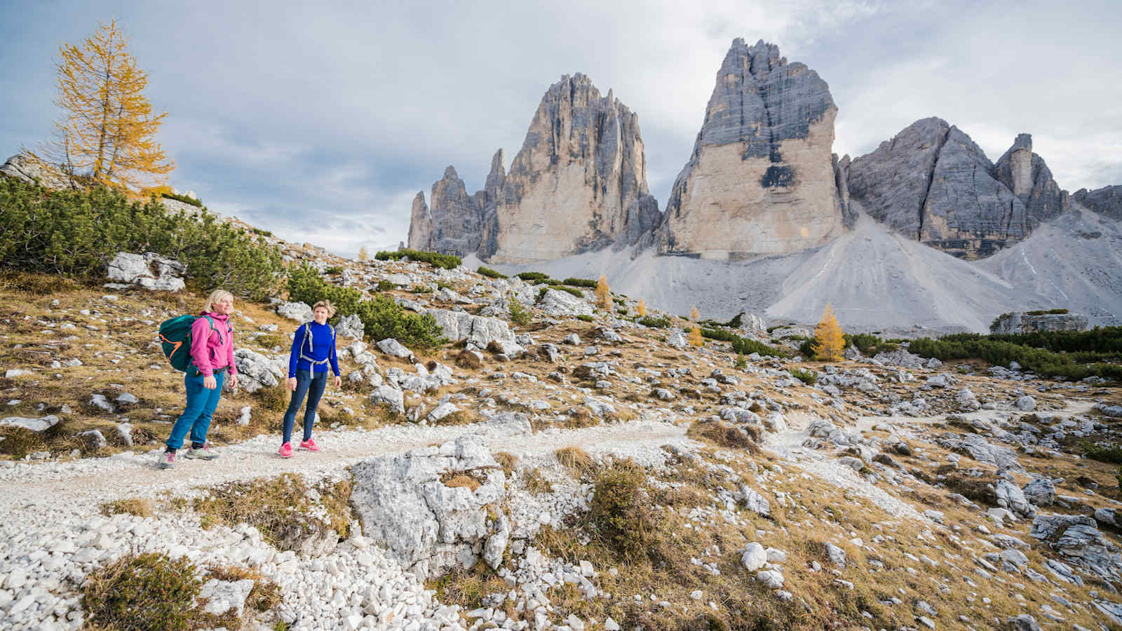 Die Wanderung von der Auronzohütte vorbei an den Drei Zinnen