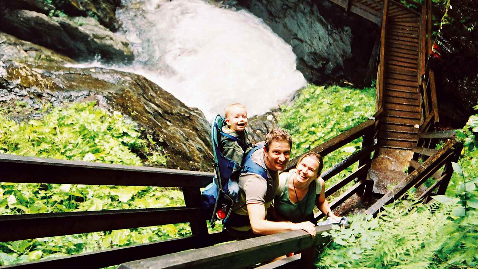 Der Günster Wasserfall bei Krakau