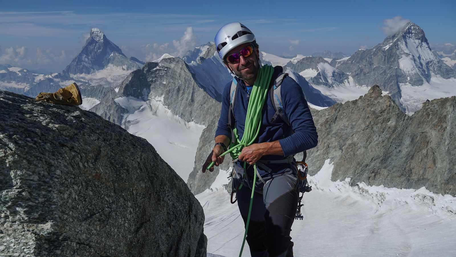 Christophs Beweggründe für den Beruf Bergführer: „Neben der Natur an sich, sind es die Menschen, die mich begeistern“