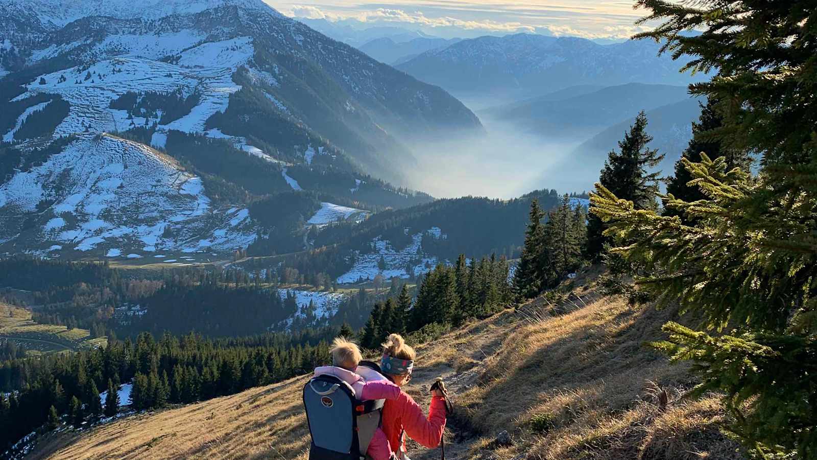 Herbst Wandern mit Kindern