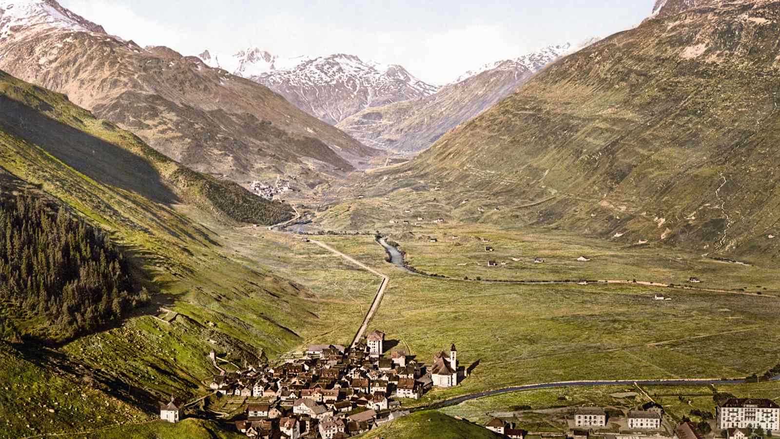 Andermatt um 1900