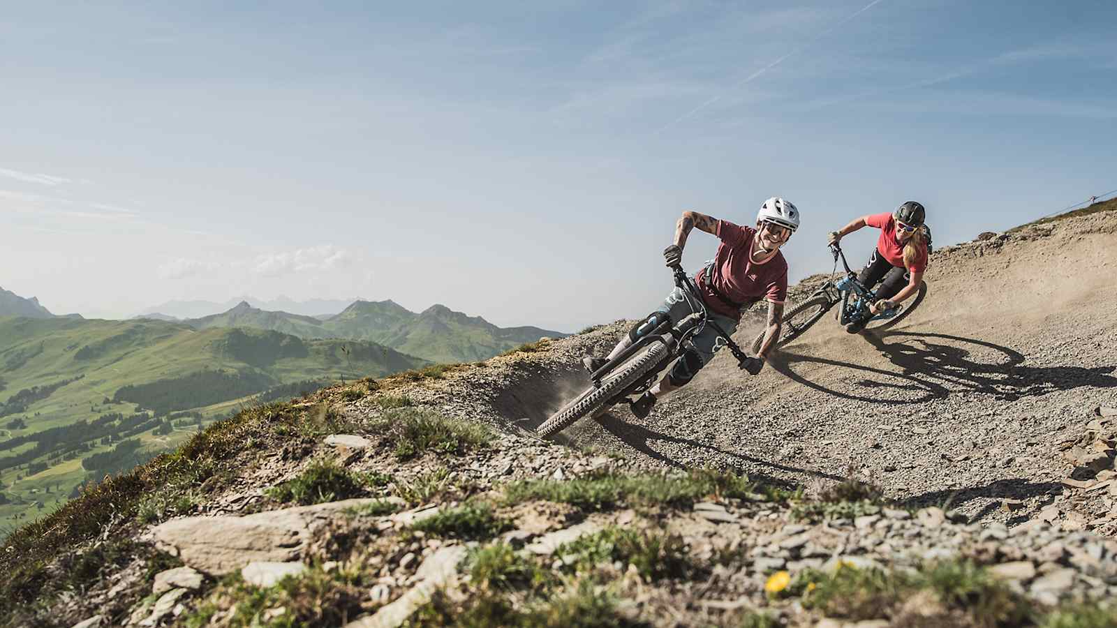 Die perfekt geshapten Anlieger am Hackelbergtrail machen Lust auf mehr.