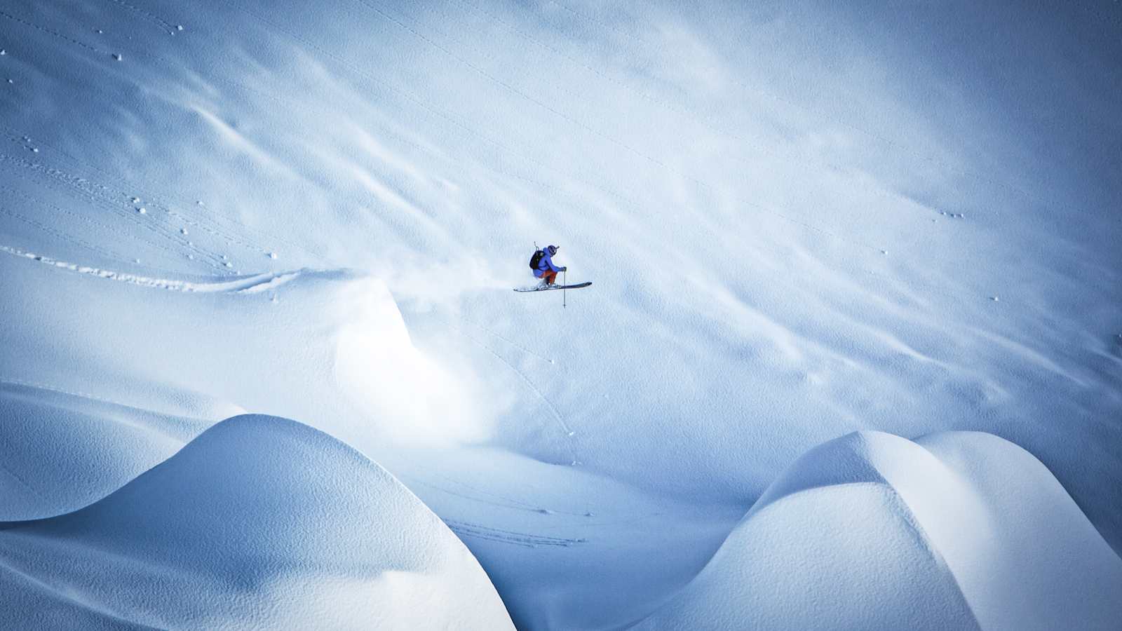 Auf Skiern am Limit