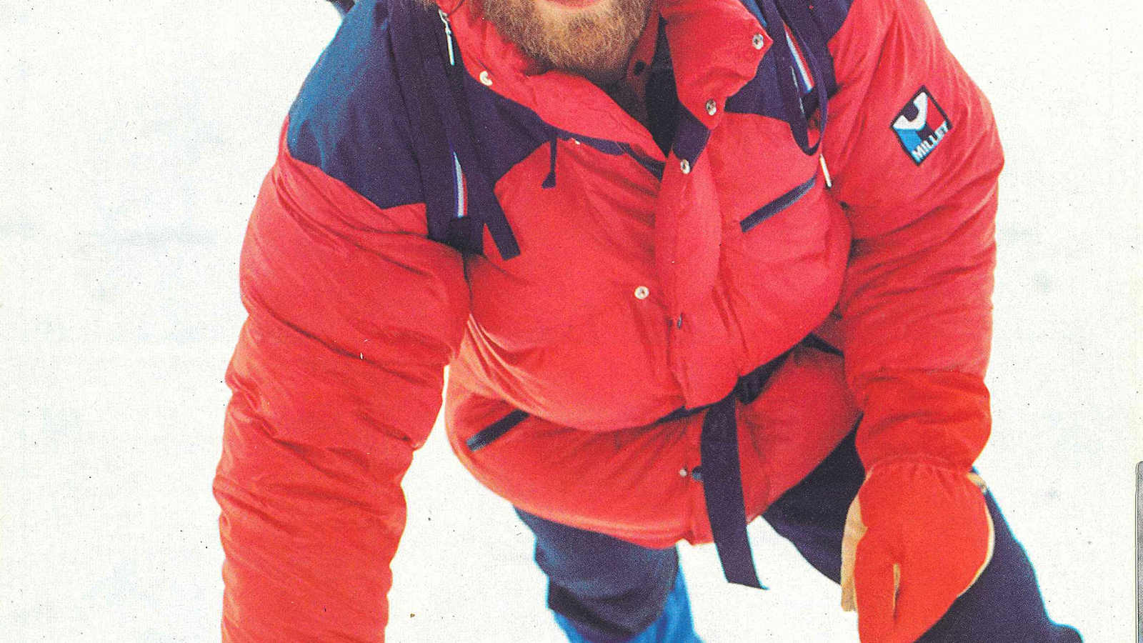 1977 tritt Reinhold Messner dem Millet-Team bei.