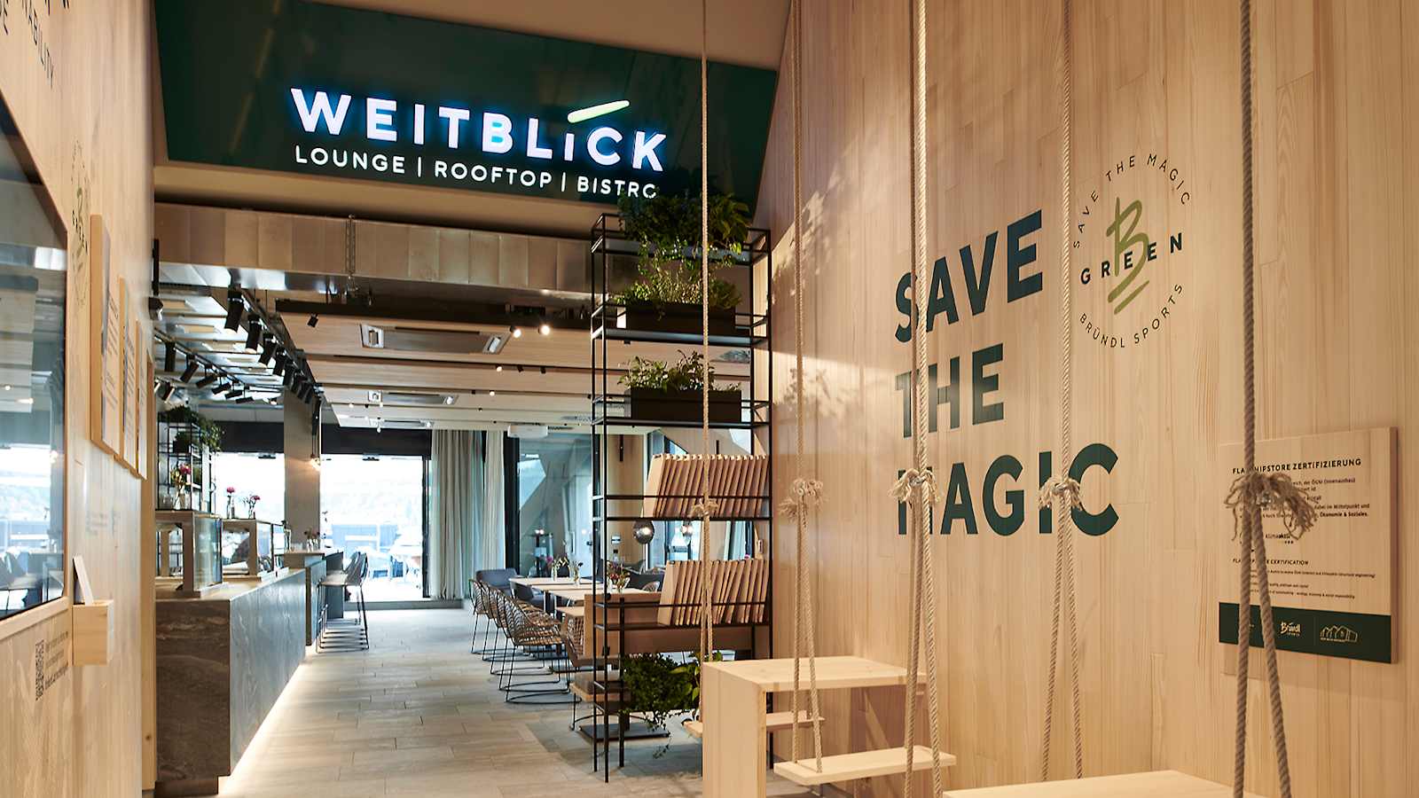 Biologischer, regionaler und saisonaler Genuss erwartet Kulinarikliebhaber im WEITBLICK – Lounge | Rooftop | Bistro.