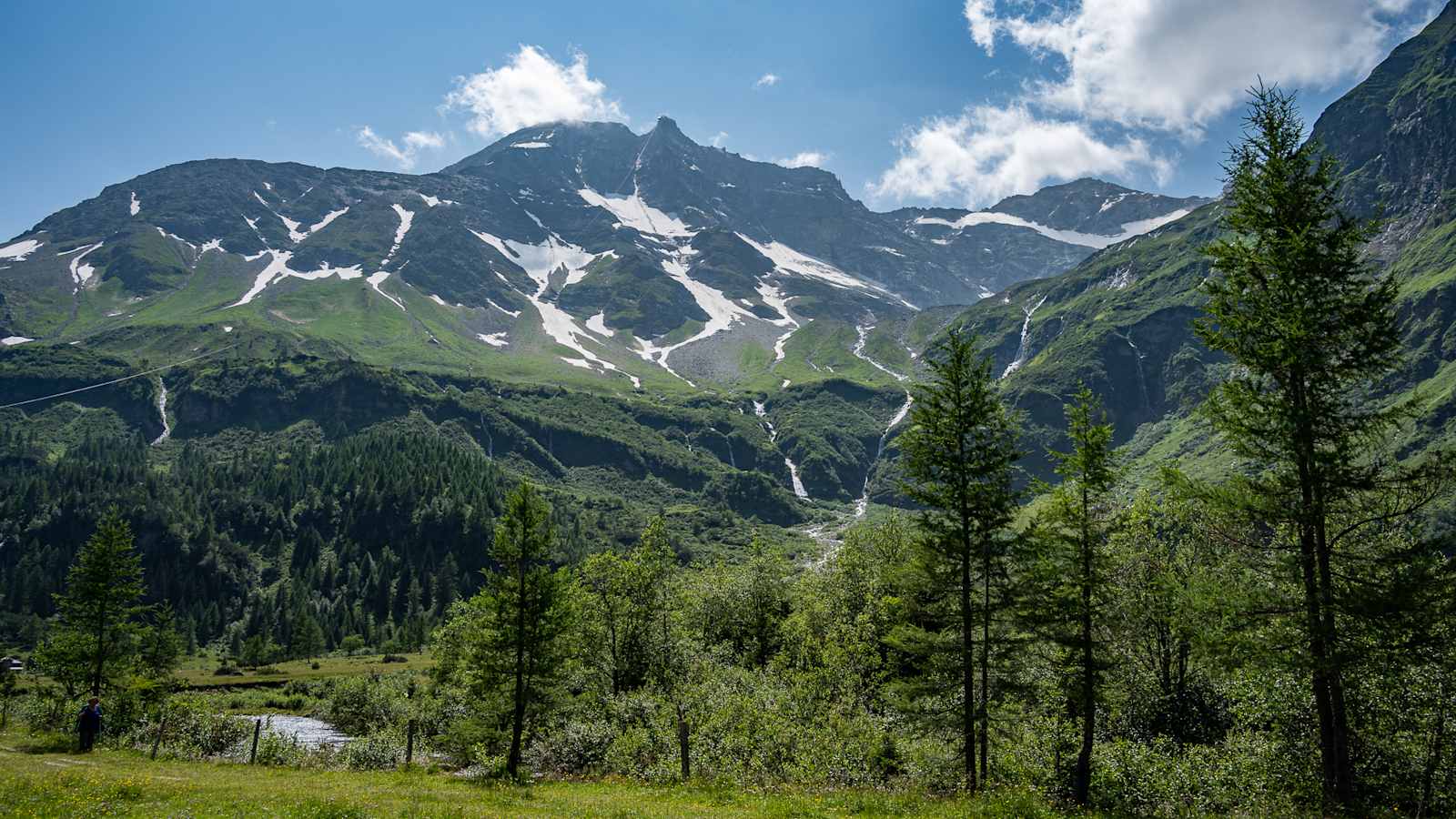 Hoher Sonnblick von Kolm Saigurn aus