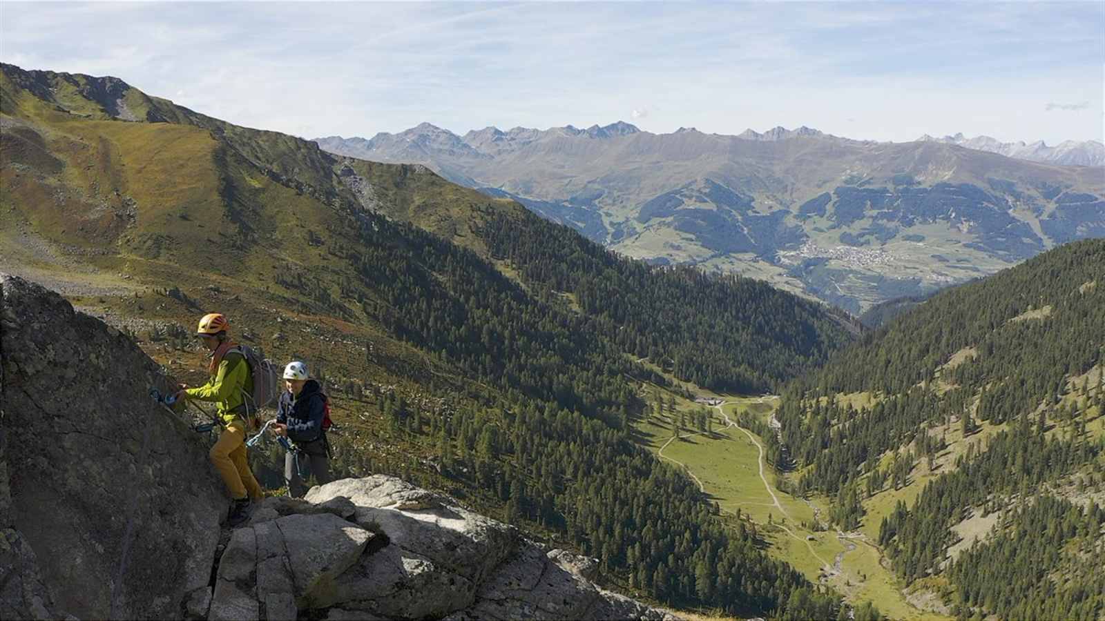 Kristina Sprenger Renkfälle Klettersteig