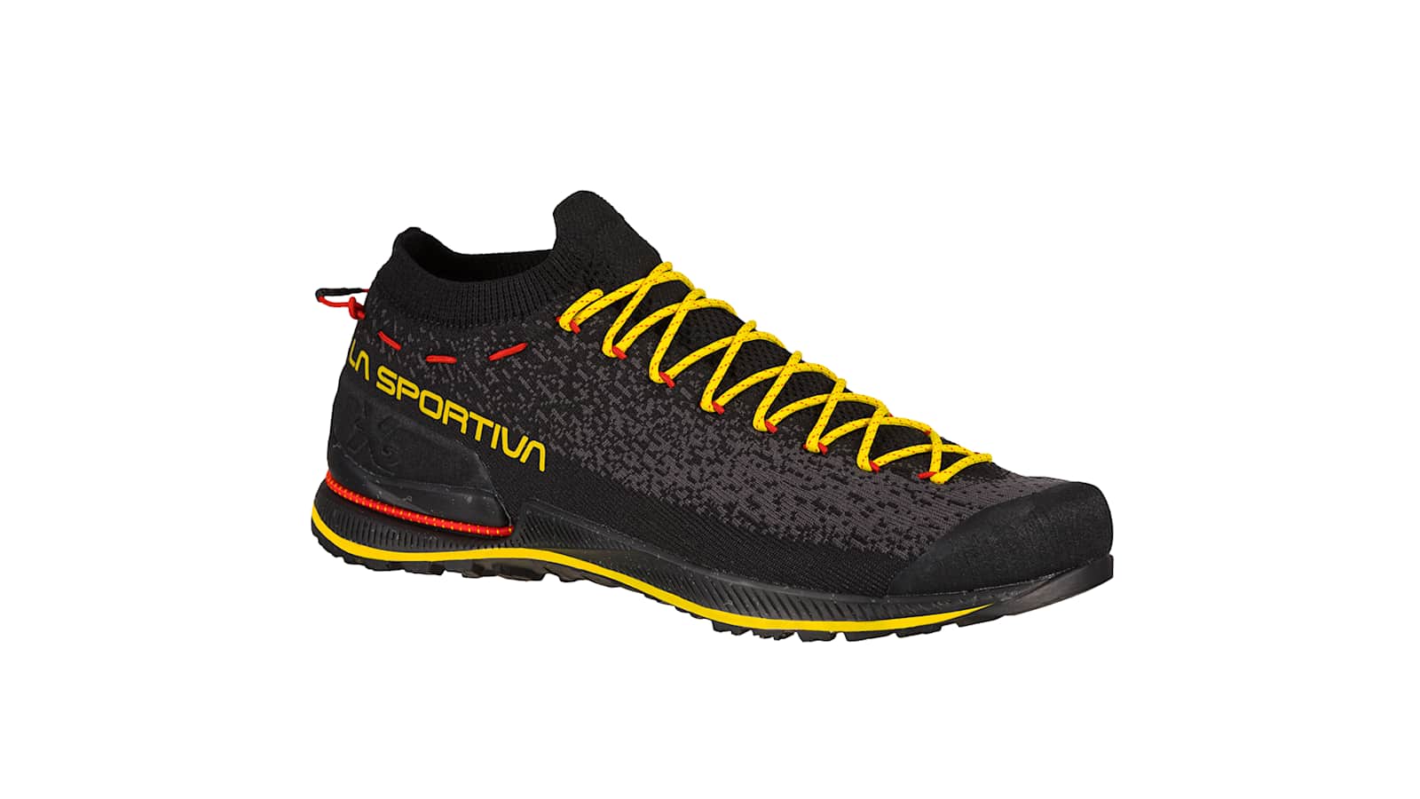 Der neue TX2 EVO Zustiegsschuh von La Sportiva lässt sich zu 100 Prozent neubesohlen.