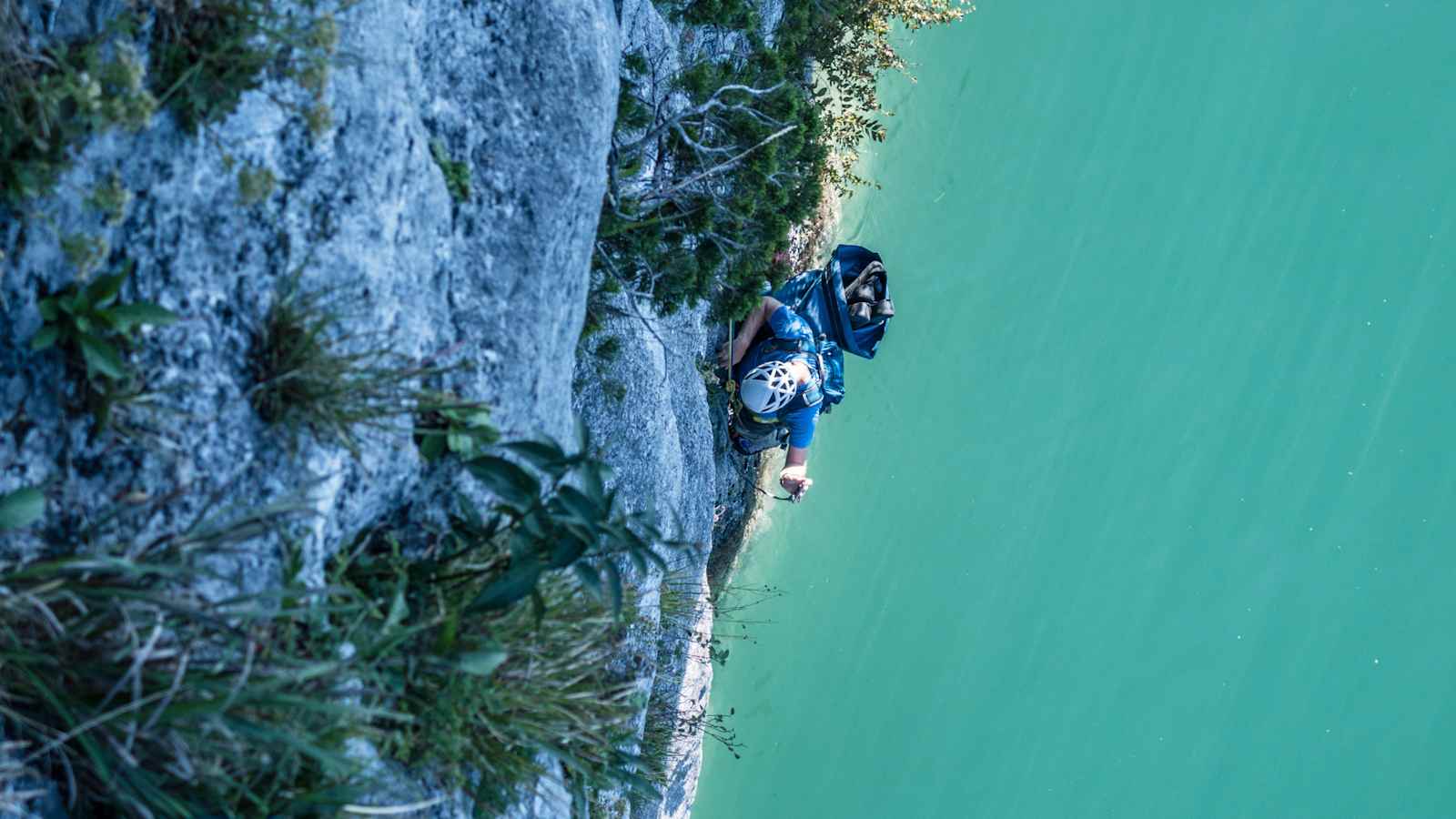 Klettertour Seenot Wolfangsee Bergwelten