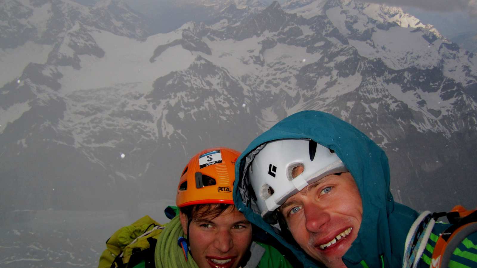 Bernhard Bliemseder und Simon Messner am Matterhorn